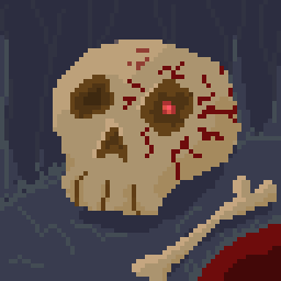 cursed skull